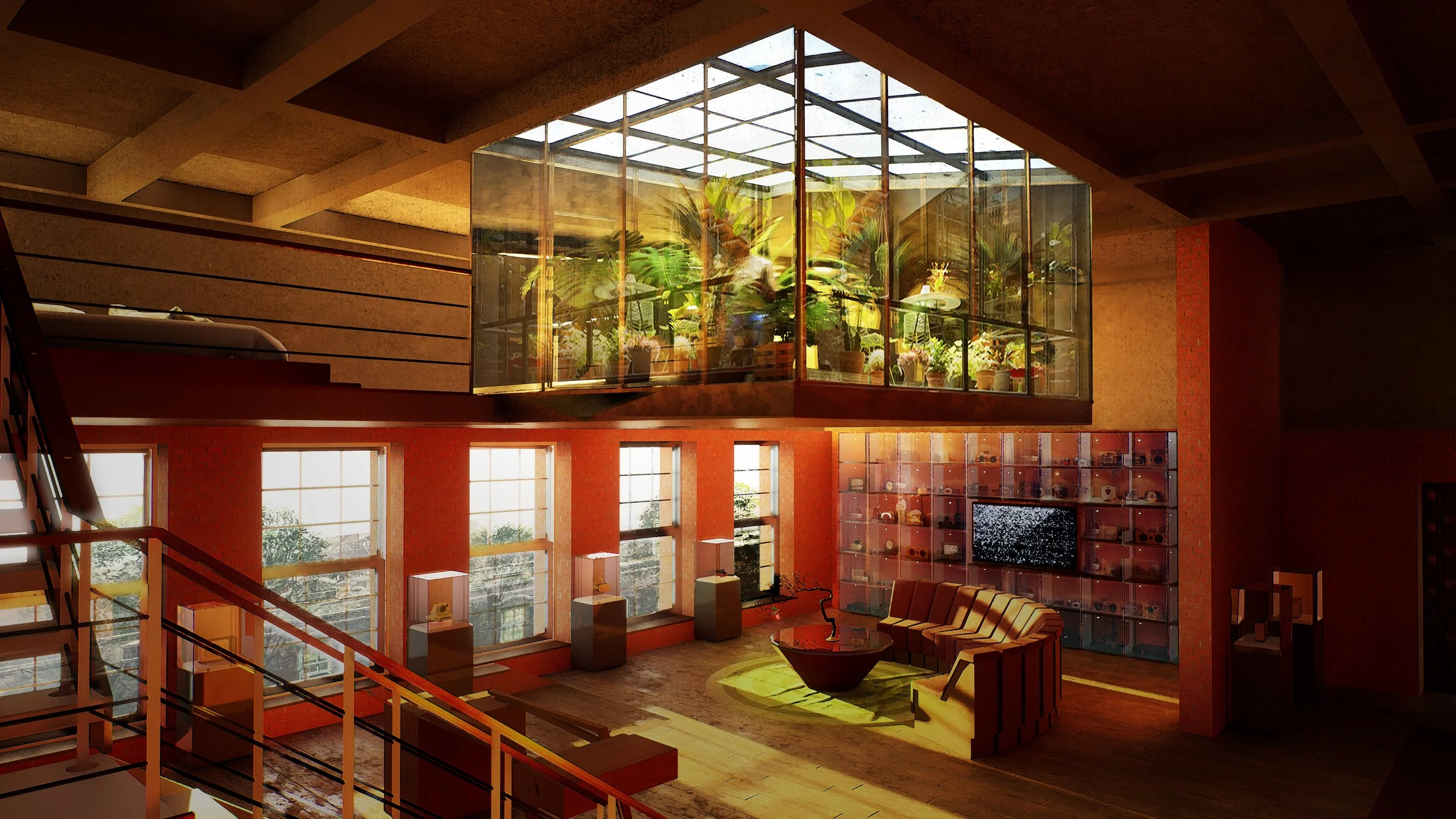 Int. Crowley's Apt in Georgetown