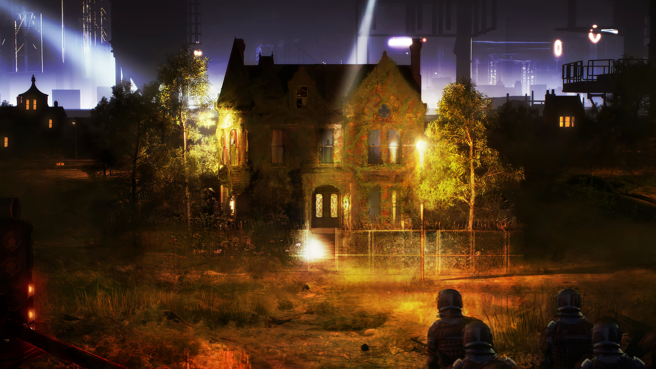 Ext. Old Lady's House