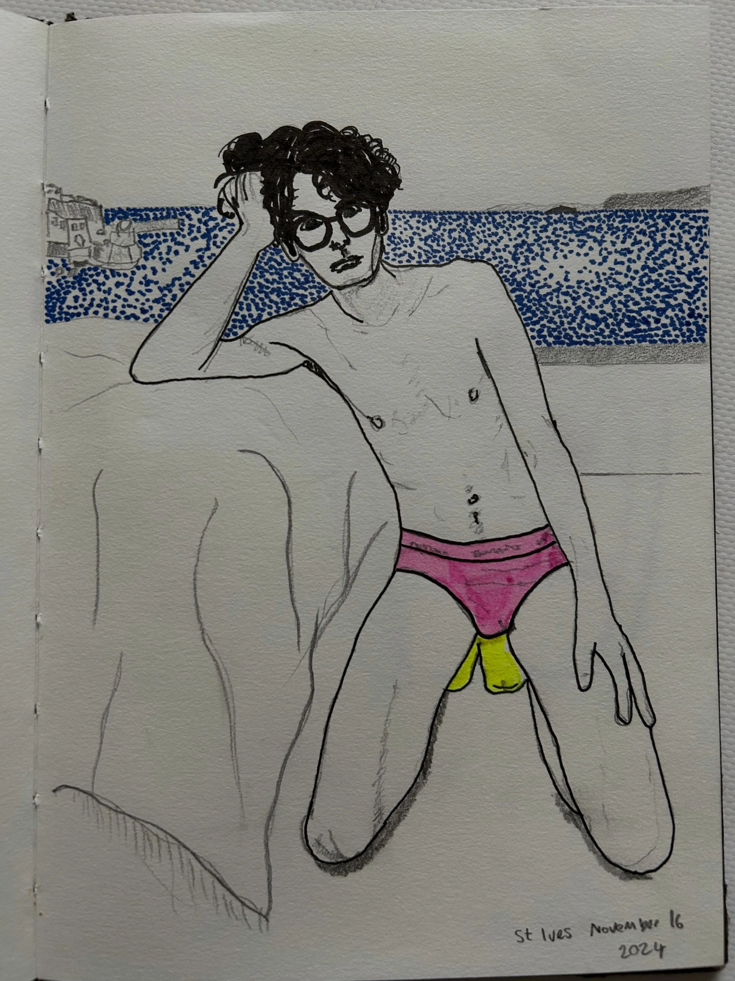 Last week I was able to do something that I&rsquo;ve been thinking about for around 10 years, exhibit in a queer exhibition for pride. Not only that but I curated it and invigilated it too. 

I decided to make brand new work and show a style I&rsquo;