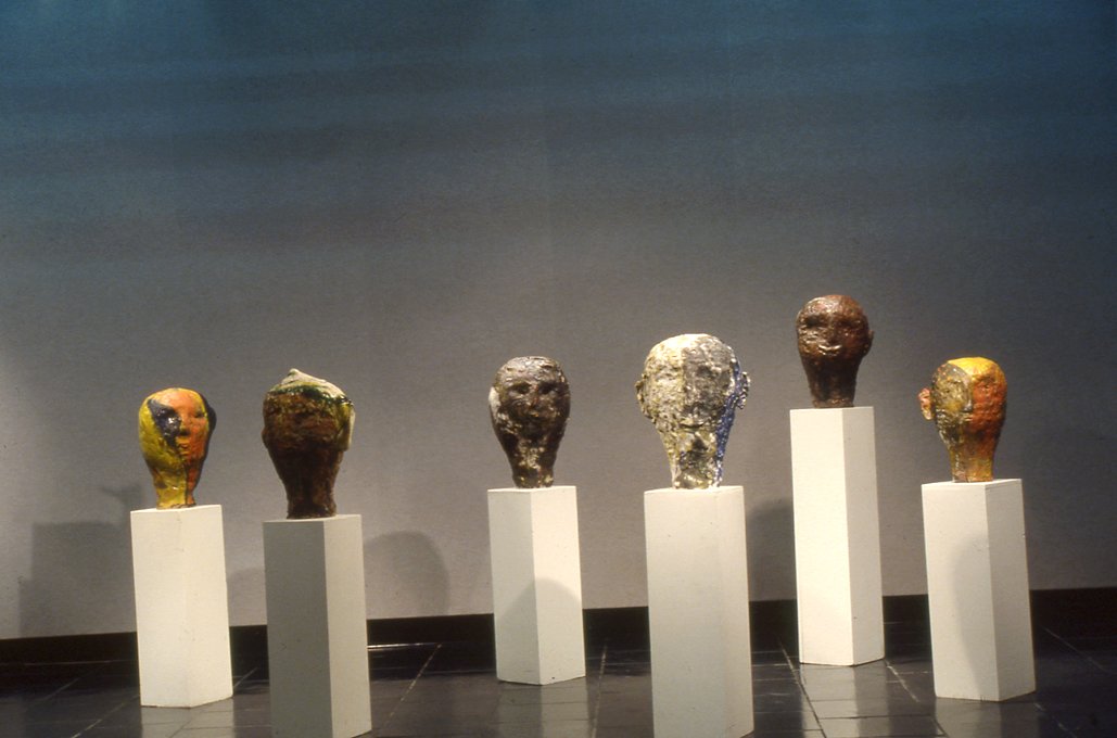 Exquisite nomads ,  installation at Alfred University , New York , 1989