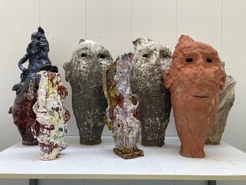 8 sculptures