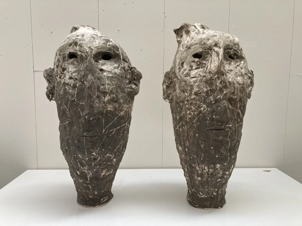 2 sculptures