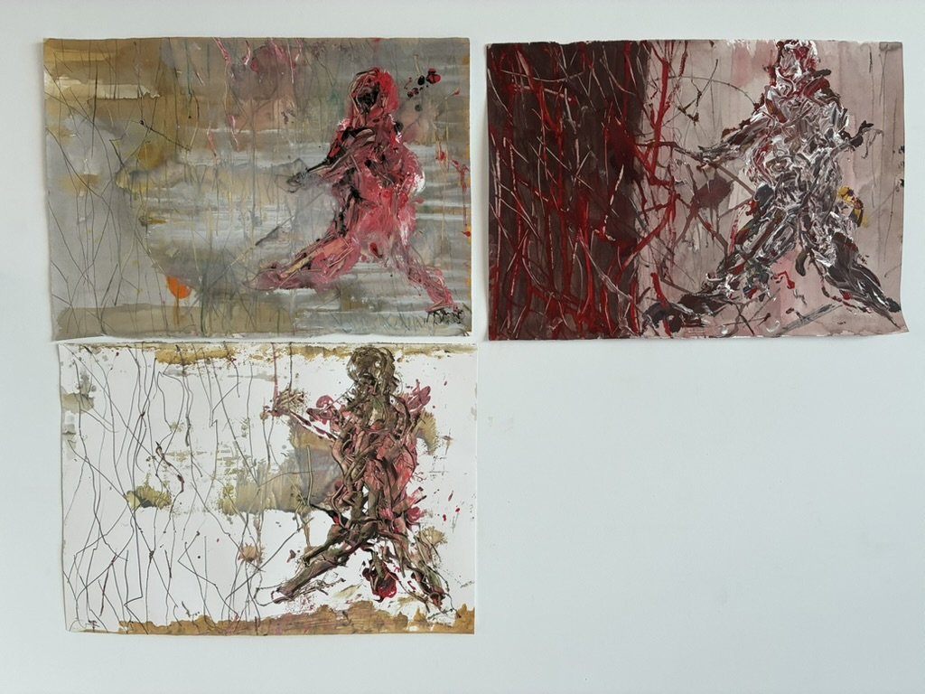 Figures  Figures (after Pablo´s Painting - 7/26
