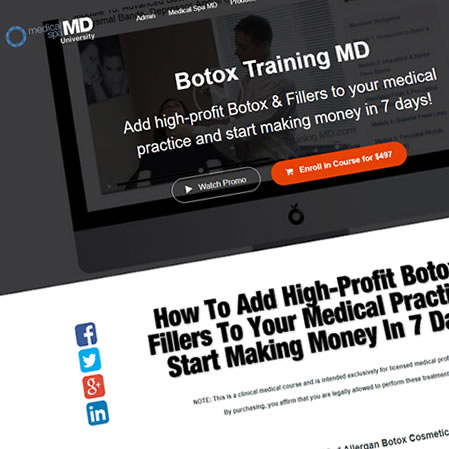 cosmetic medicine clinical training courses