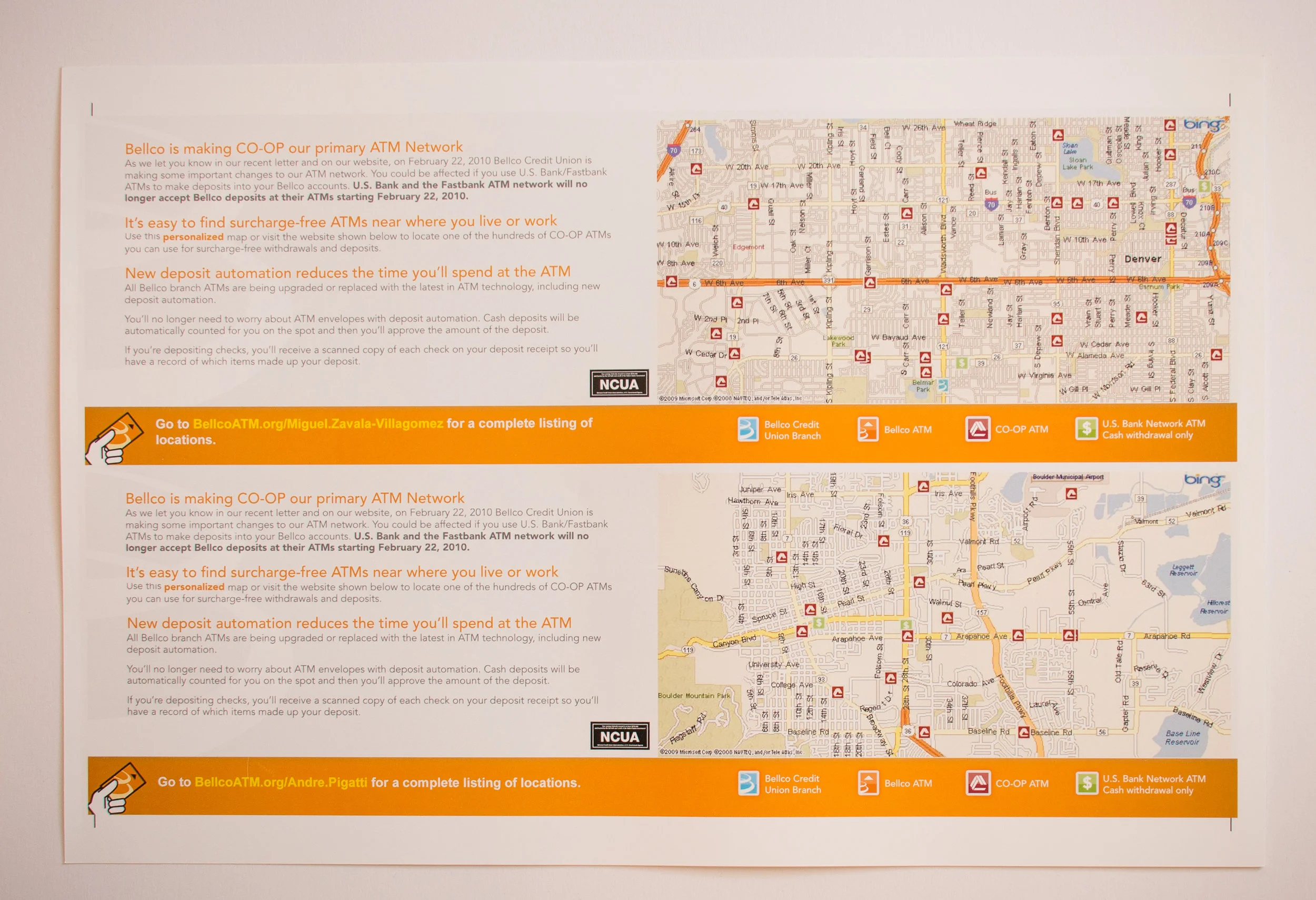 Direct Mail - Inside