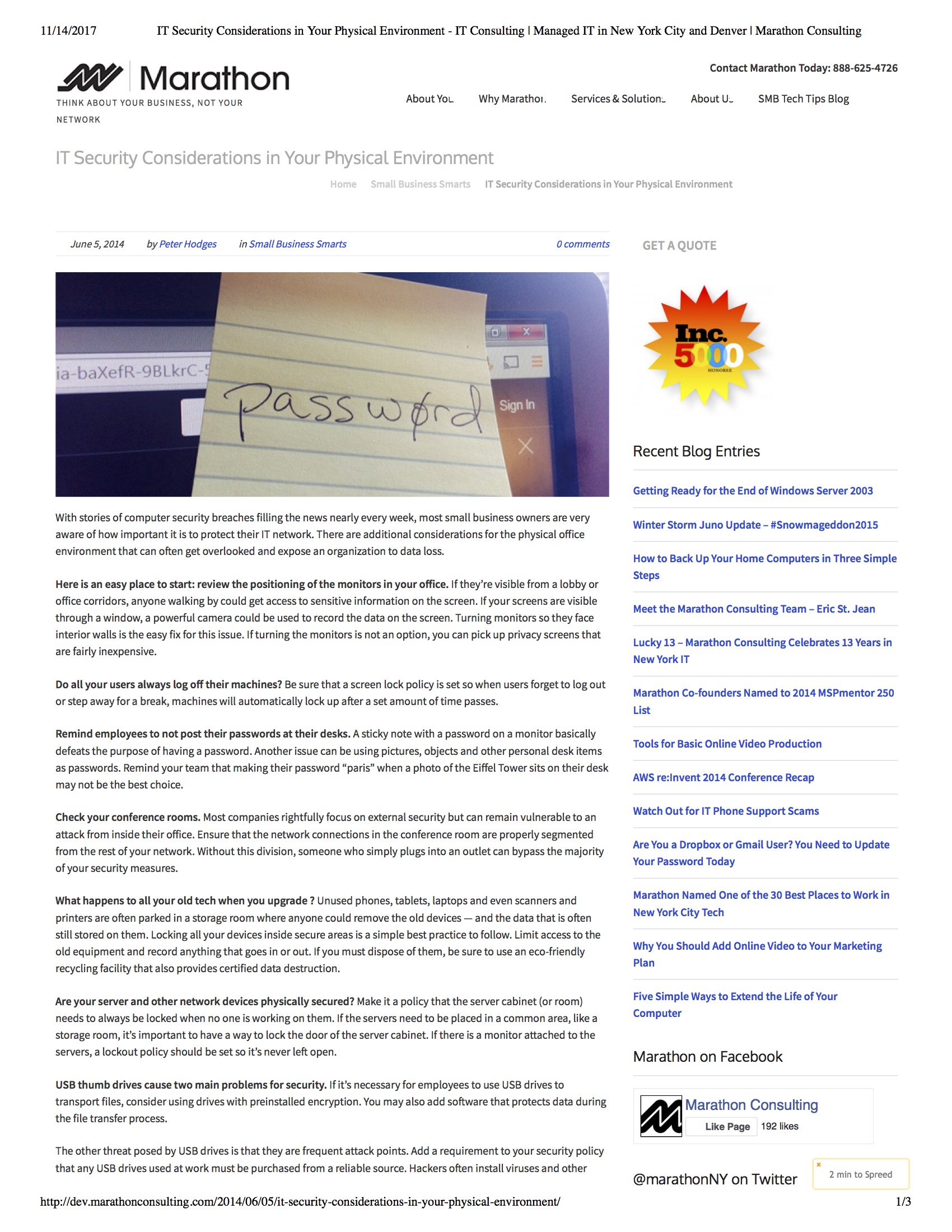 IT Security Considerations in Your Physical Environment - IT Consulting _ Managed IT in New York City and Denver _ Marathon Consulting.jpg