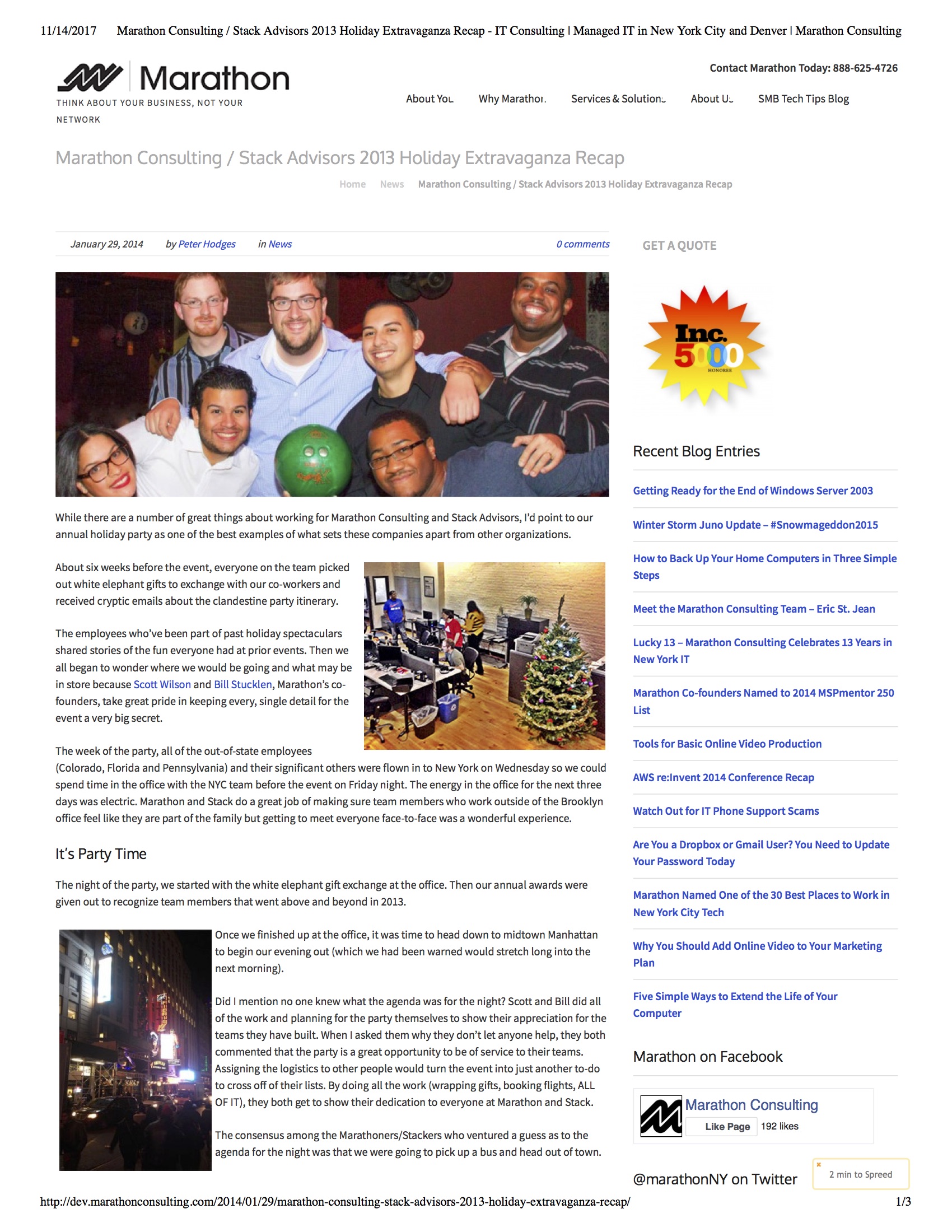 Marathon Consulting _ Stack Advisors 2013 Holiday Extravaganza Recap - IT Consulting _ Managed IT in New York City and Denver _ Marathon Consulting.jpg