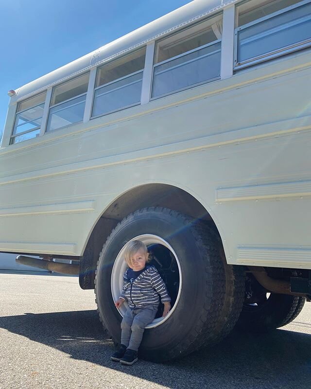 Today in bus building we are starting the deck! Super pumped to show you all the finished product! In other news, who is this KID?!?!? I feel like we just made his birth announcement. He was JUST turning a few weeks old. And in a few weeks he turns 2