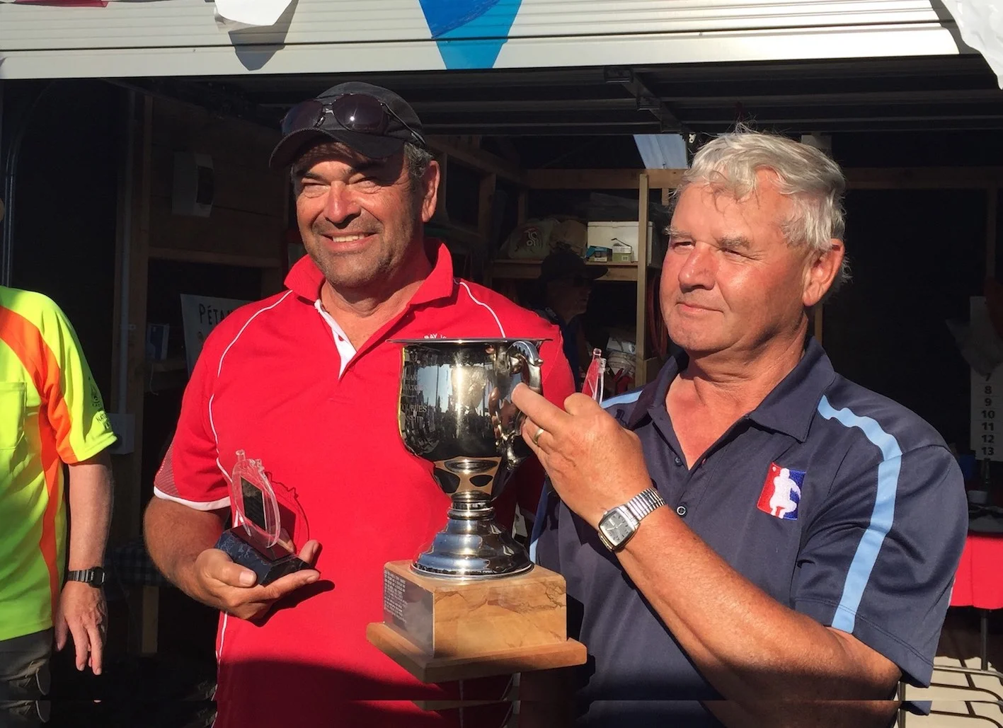 Championship Winners: Lee Taffard & Mervyn Wilson (Bayview/St Kilda)