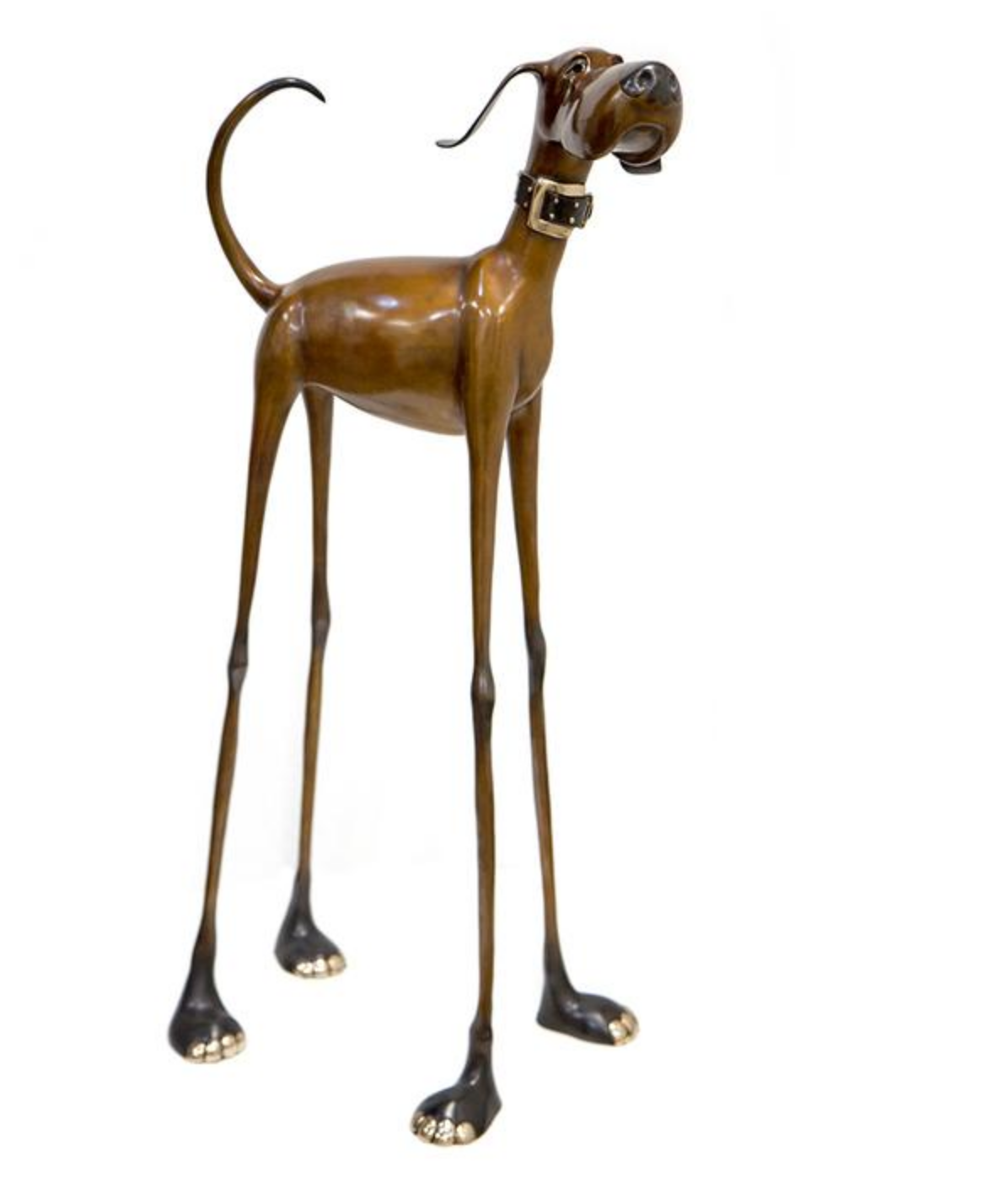 "Stretch" Size: 48" x 24" x 18" Limited Edition Bronze