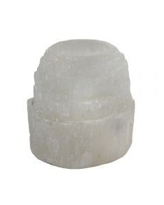 Selenite T-Light Mountain Style holder 