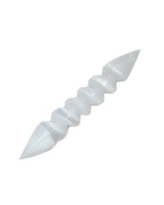 Selenite Spiral Massage wand