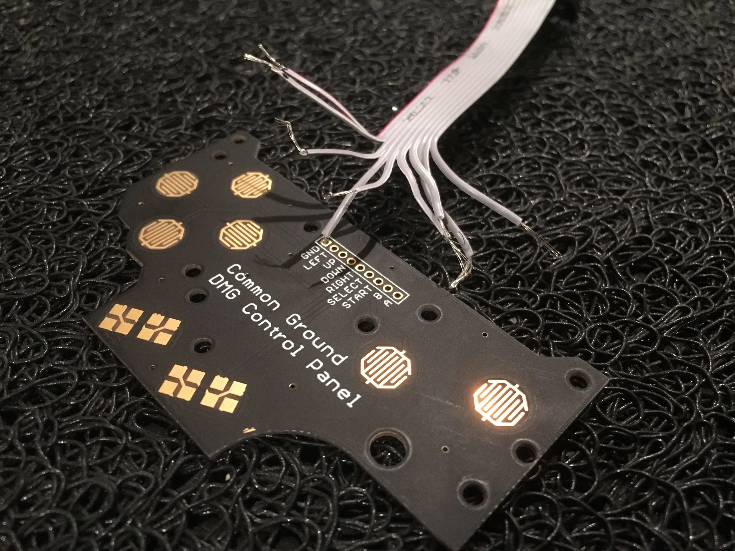 Wiring the ribbon cable to the control board