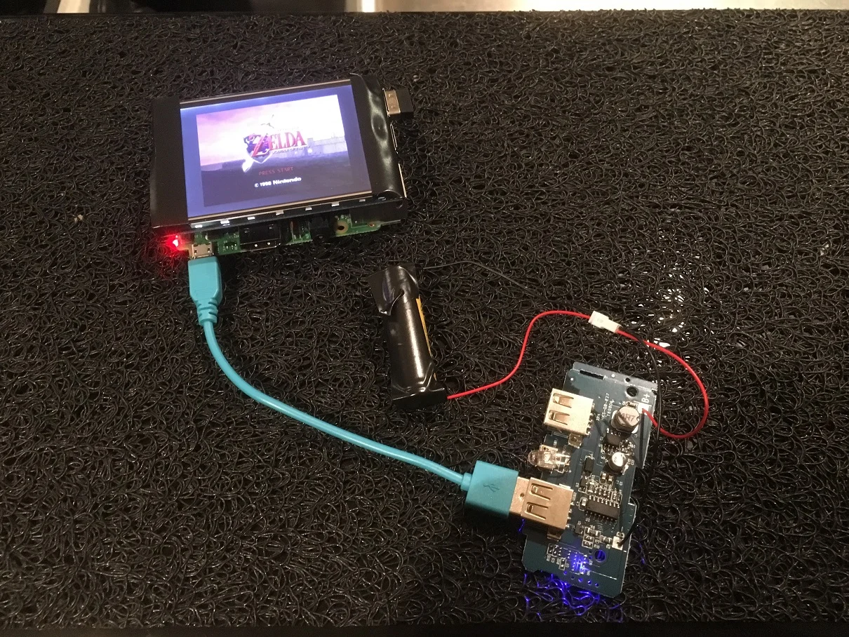 Powering the Pi off a single 3.7v Li-on battery