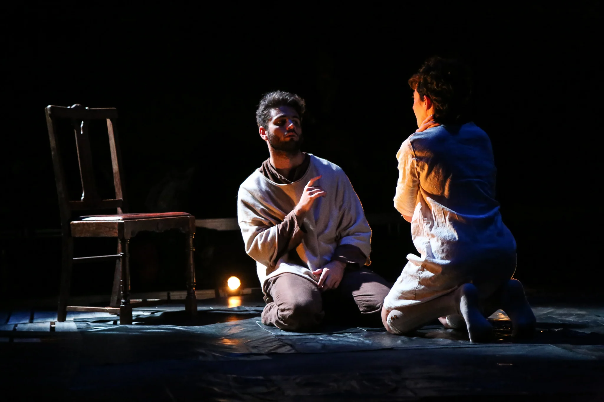 The Philosopher's Wife marries an Atwood-esque premise with striking theatricality