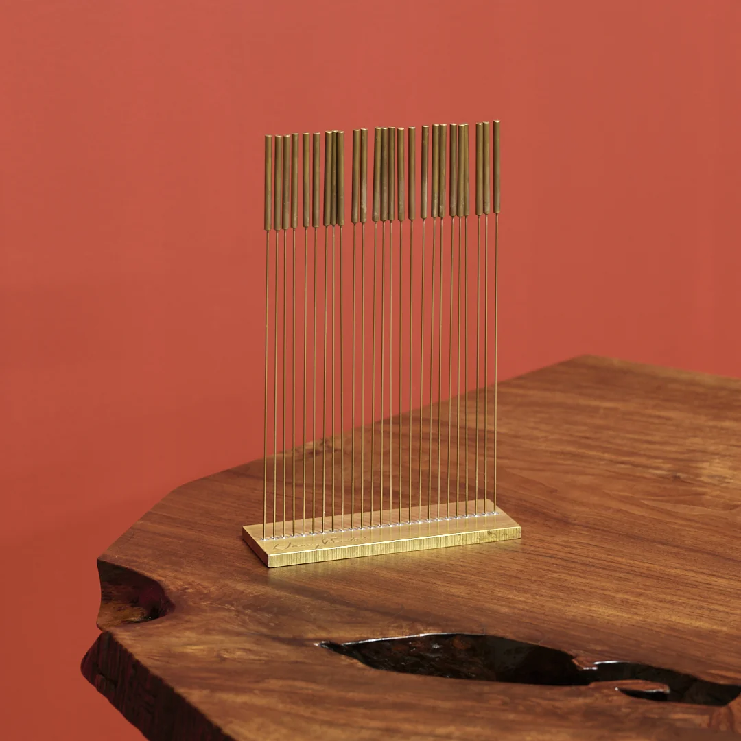 Harry Bertoia Foundation Table Tonal George Nakashima Red Sized.jpg