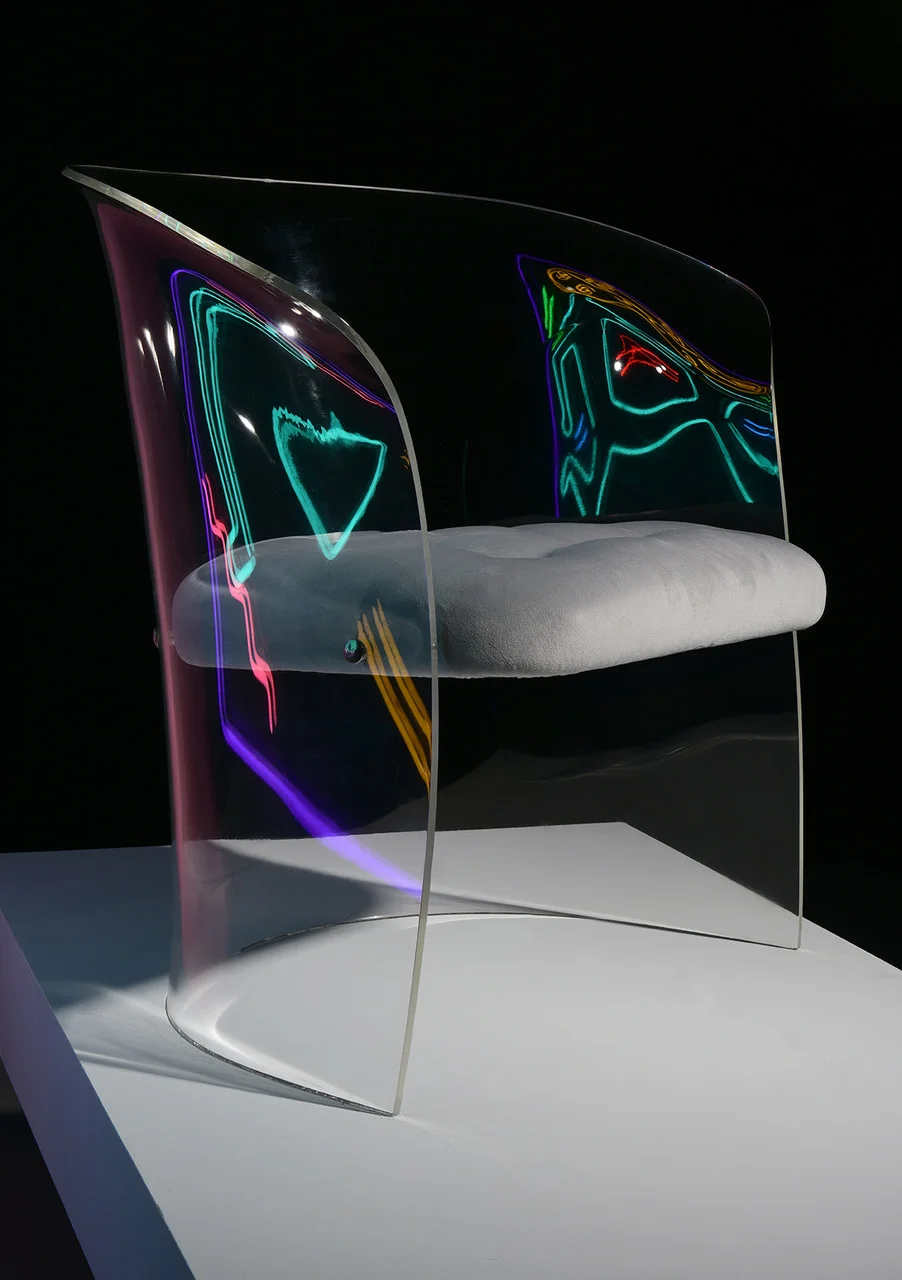 Vladimir Kagan Lucite Chair