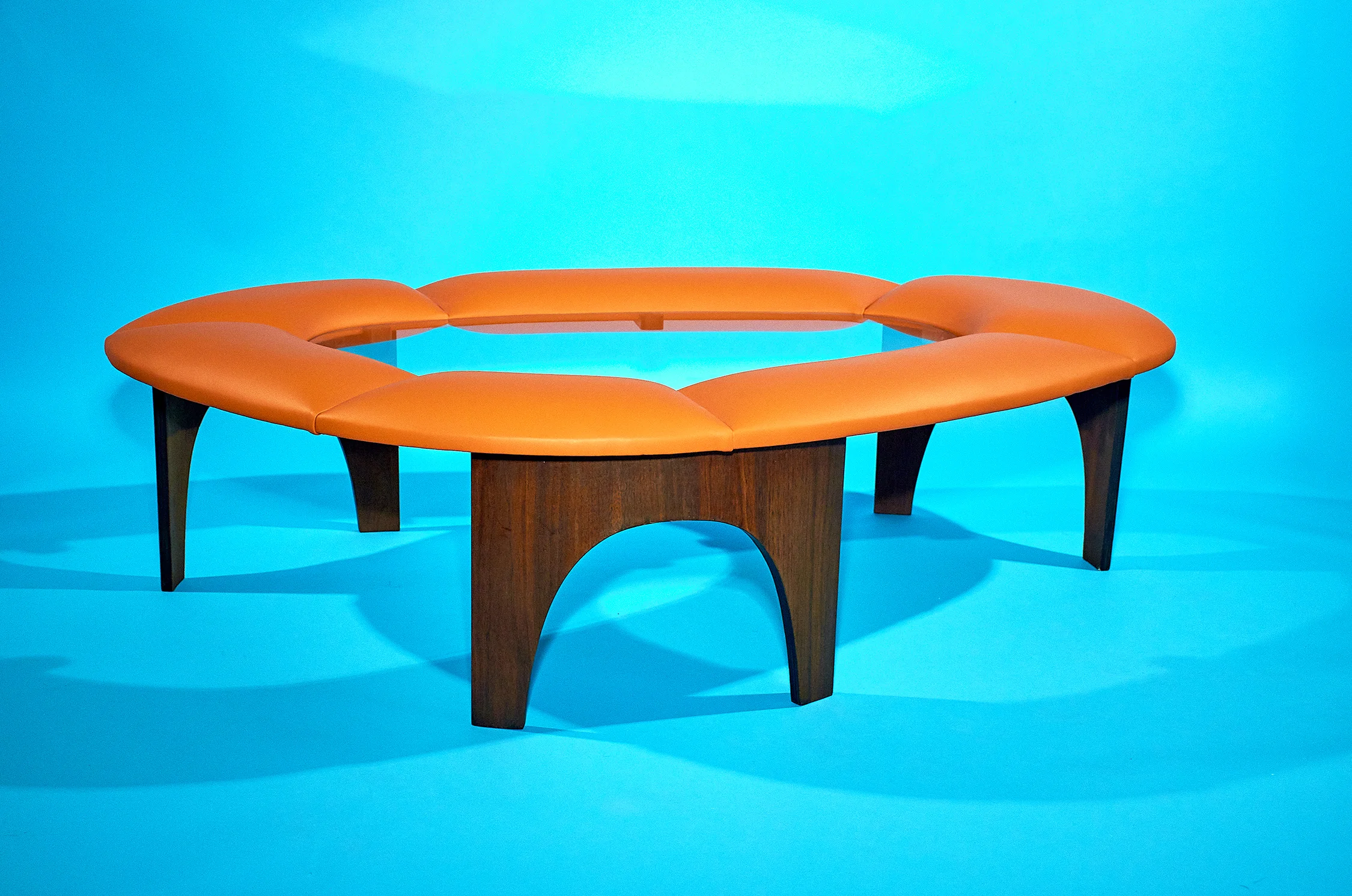 Henry P. Glass Coffee Table