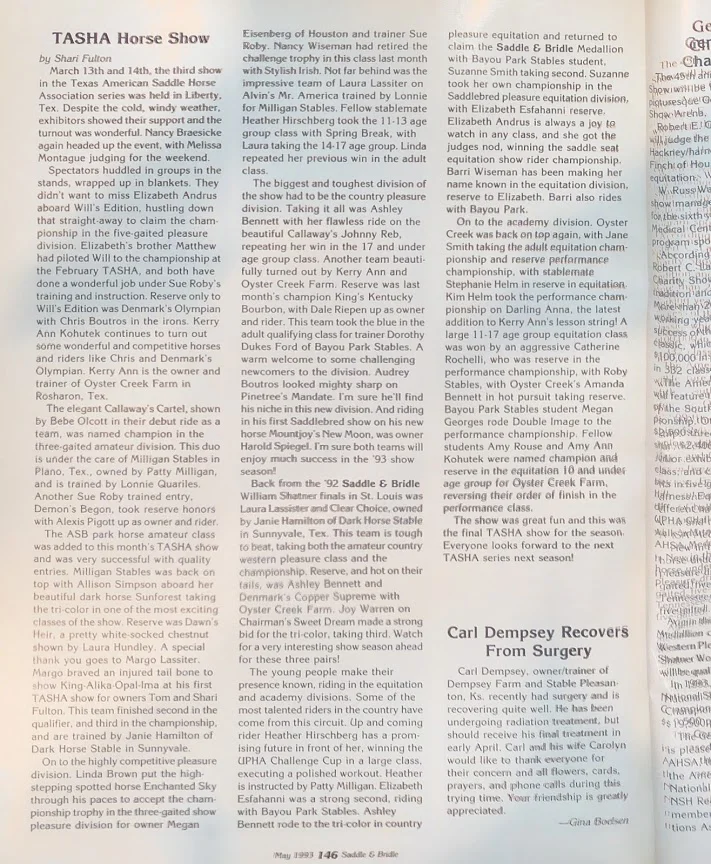 S&B MAY 1993