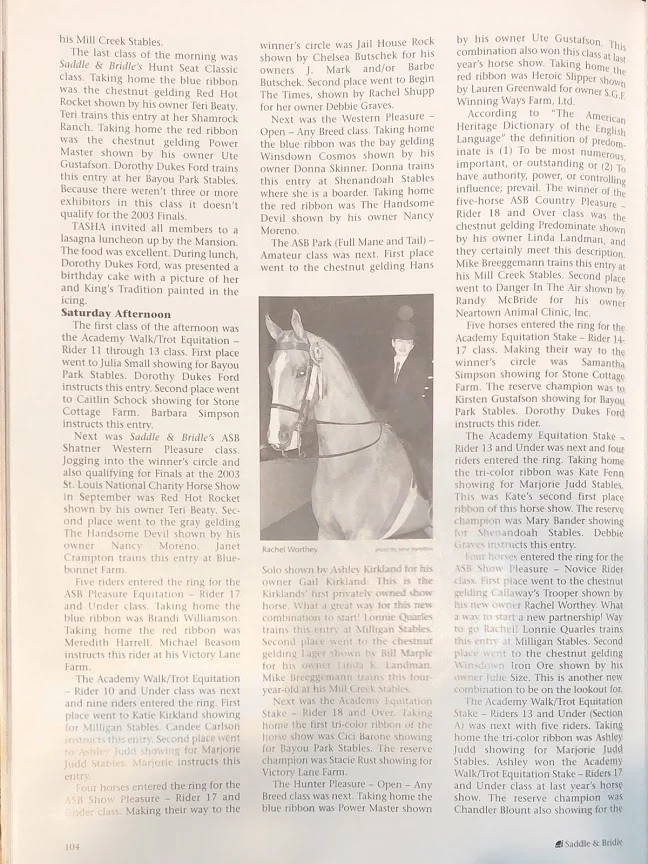 S&B JAN 2003