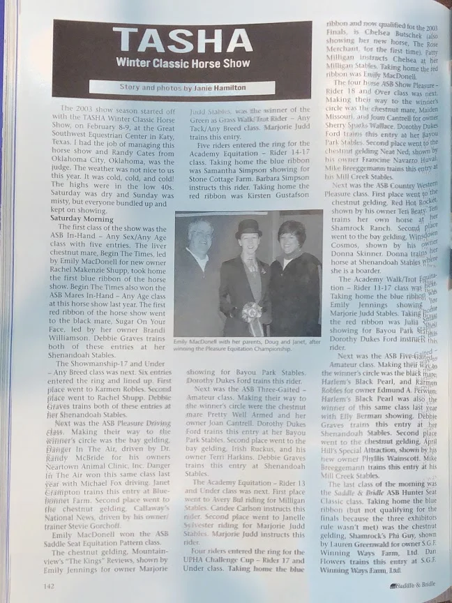 S&B MAR 2003