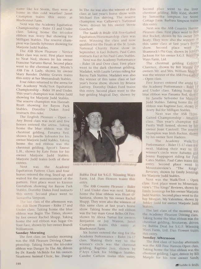 S&B MAR 2003