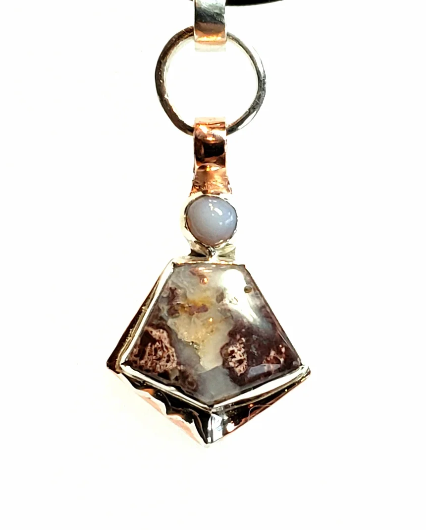 Blue Moon over Rhyolite Cliffs