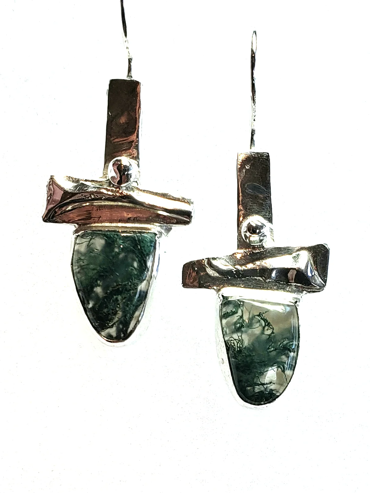 Moss Agate Drops