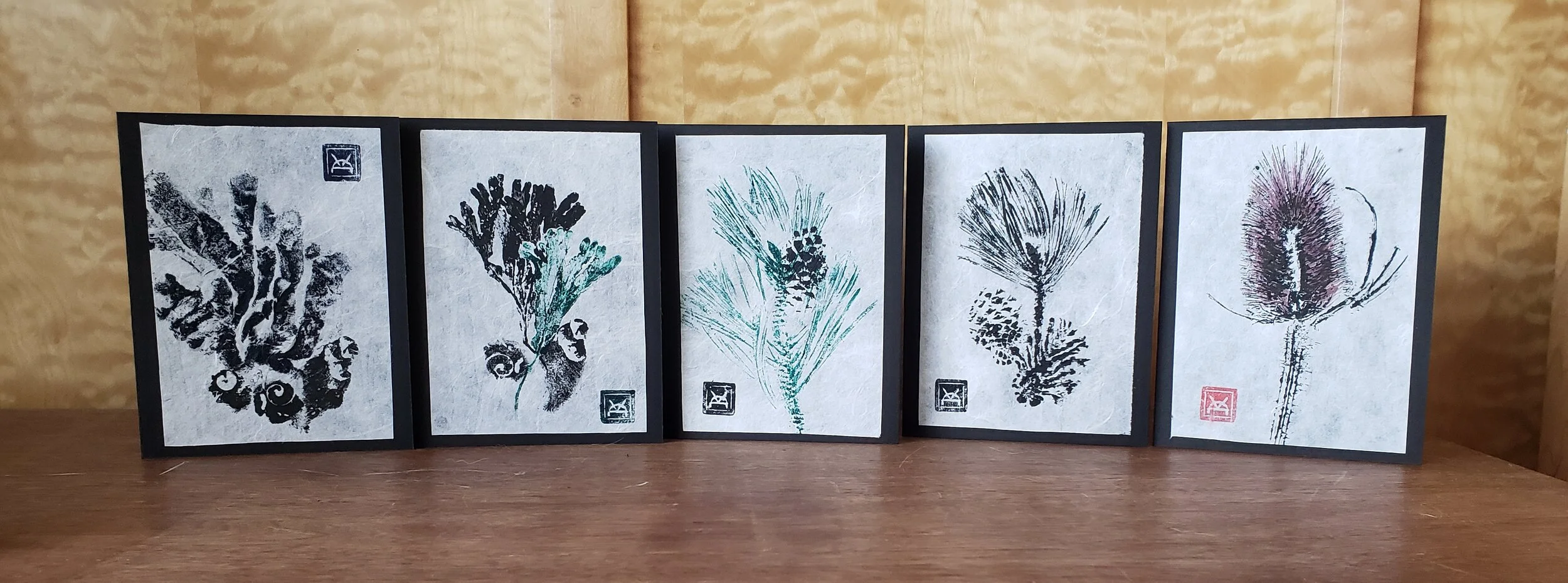 Botanical Mono-Print Set 1