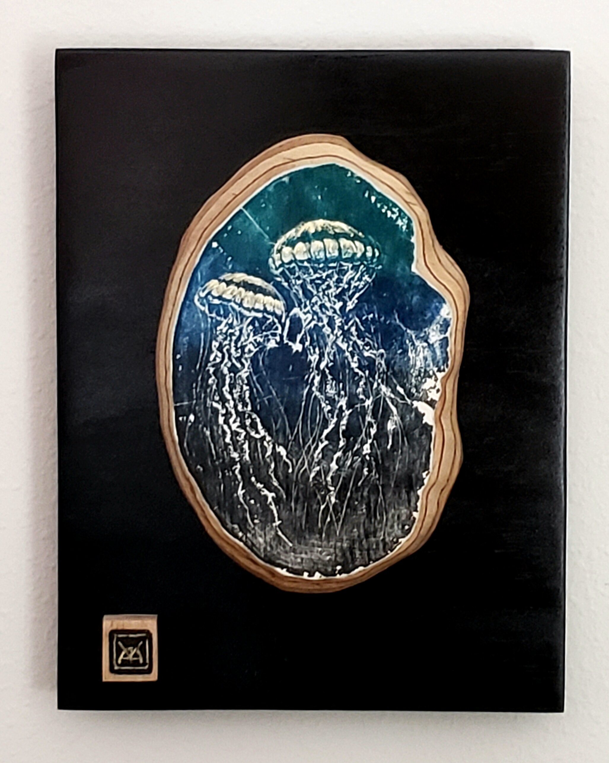 Nettle Jelly 18k Gold *Mounted Panel* (NJGMP02)