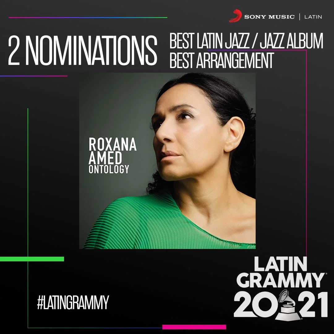 Roxana Amed "Ontology" receives multiple Latin Grammy nominations!