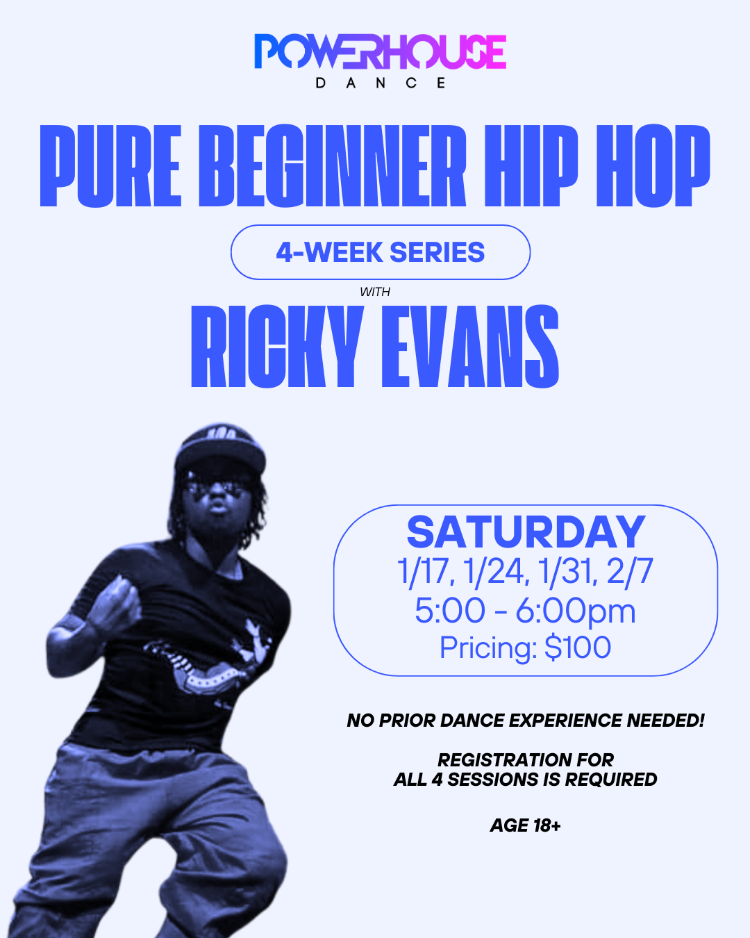 Pure Beginner Hip Hop Series with Ricky Evans