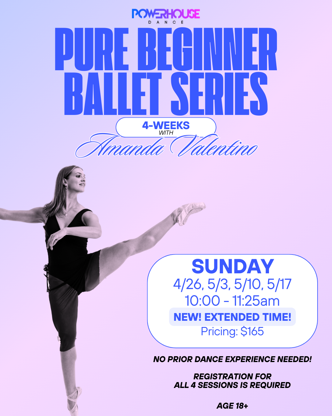 Pure Beginner Ballet Series with Amanda Valentino