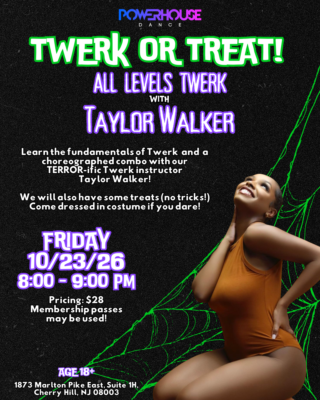Twerk-Or-Treat! All Levels Twerk with Taylor Walker