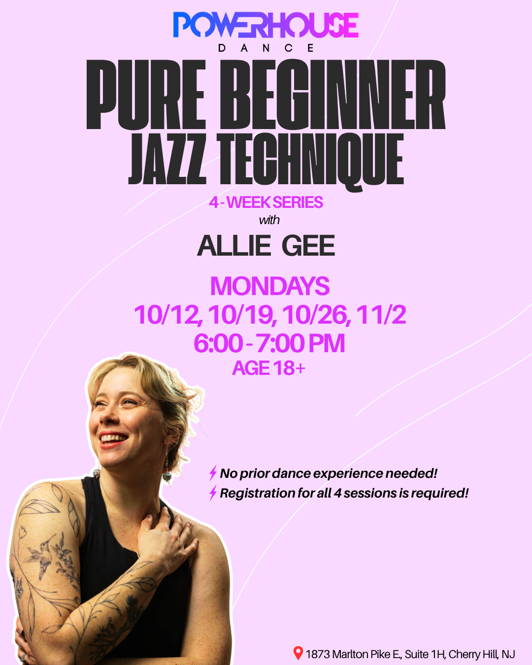 Pure Beginner Jazz Technique Series: 4-Week Series with Allie Gee