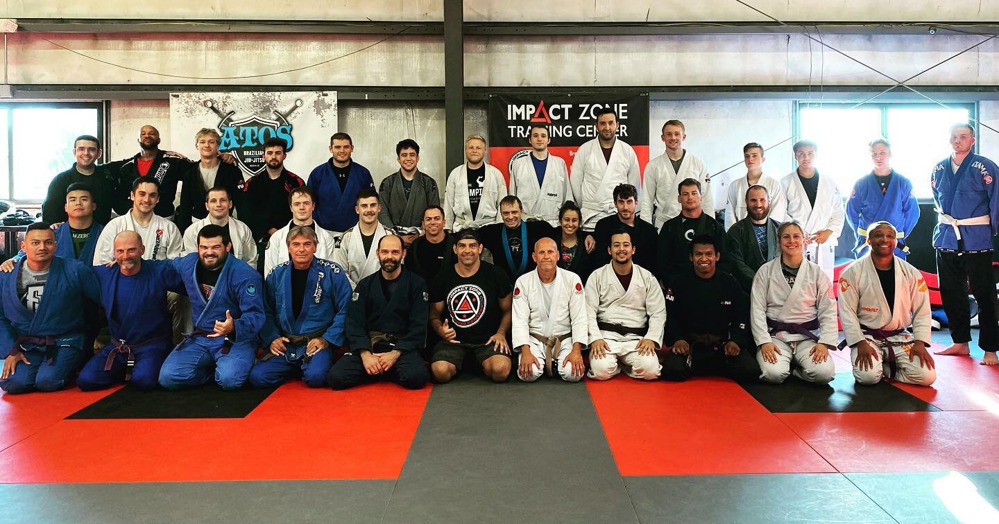 Another Great Week of training with our Brazilian Jiu Jitsu program. It&rsquo;s great to have in some awesome visitors from Canada and Brazil.

Packed mats, fun training and great vibes 

#ImpactZoneTrainingCenter #TeamImpactZone #Bjj #AtosBjj #bjjli