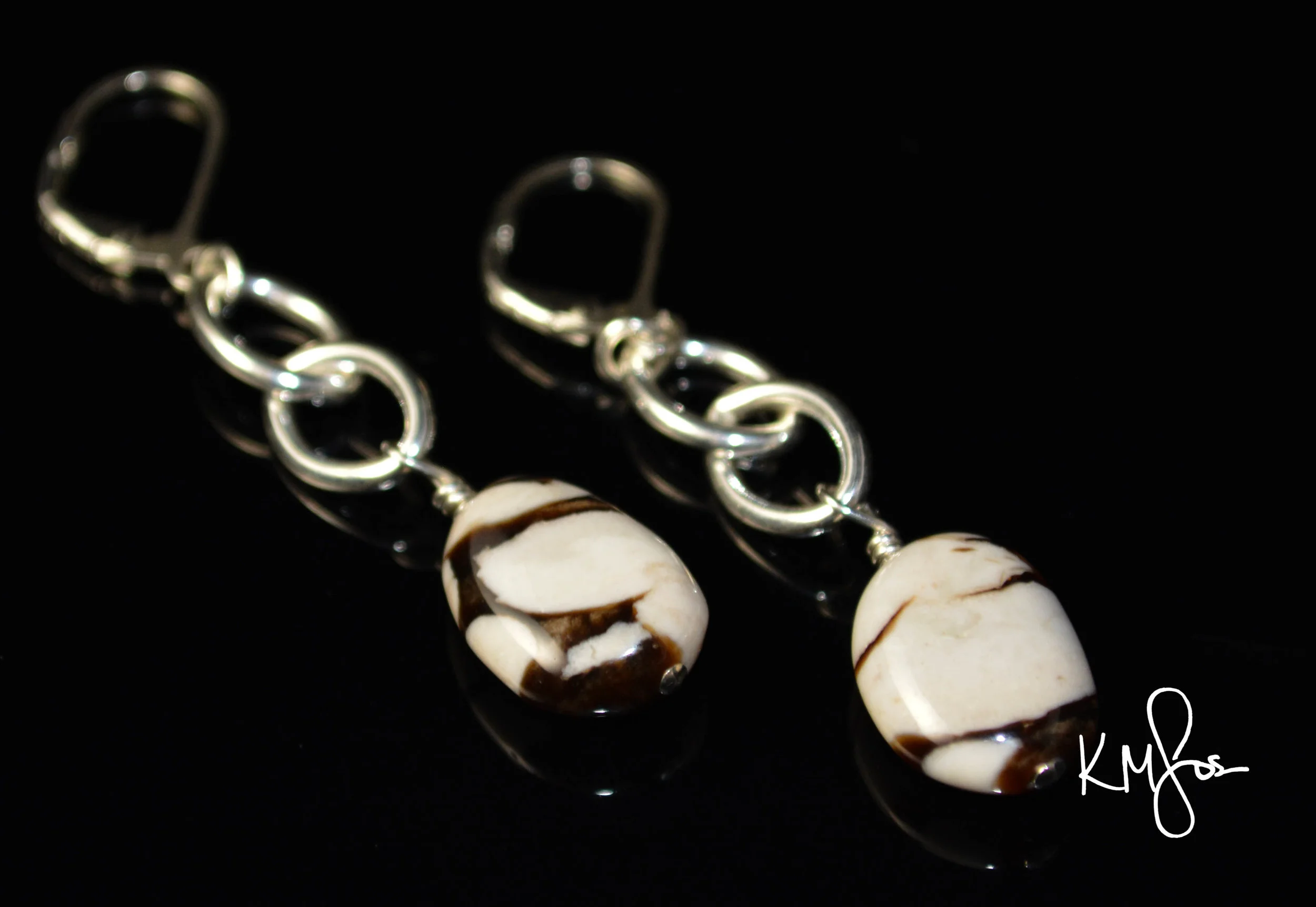 Petrified Peanut Wood (Sterling Silver)