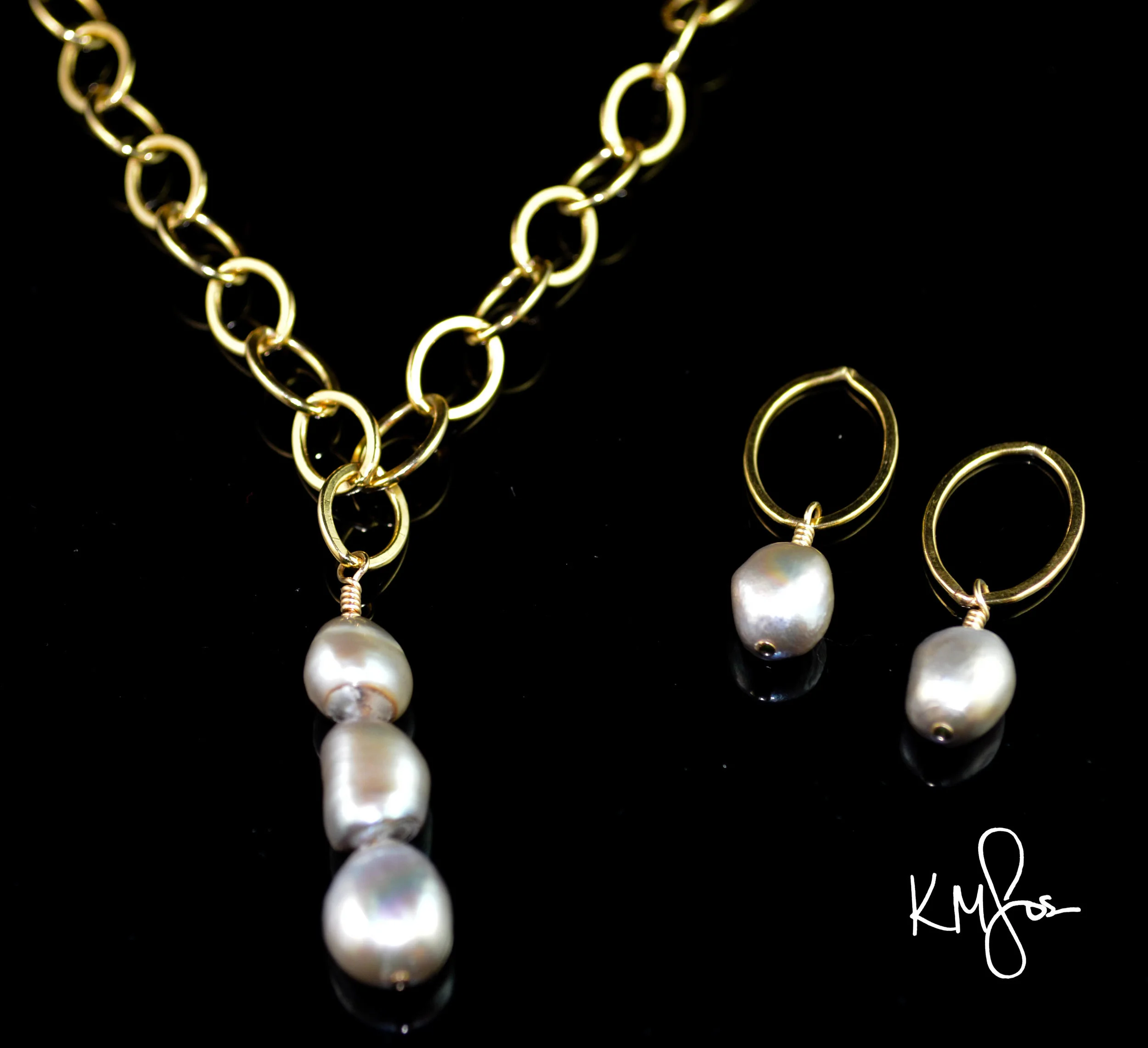 Freshwater Pearls on 14K Gold Filled