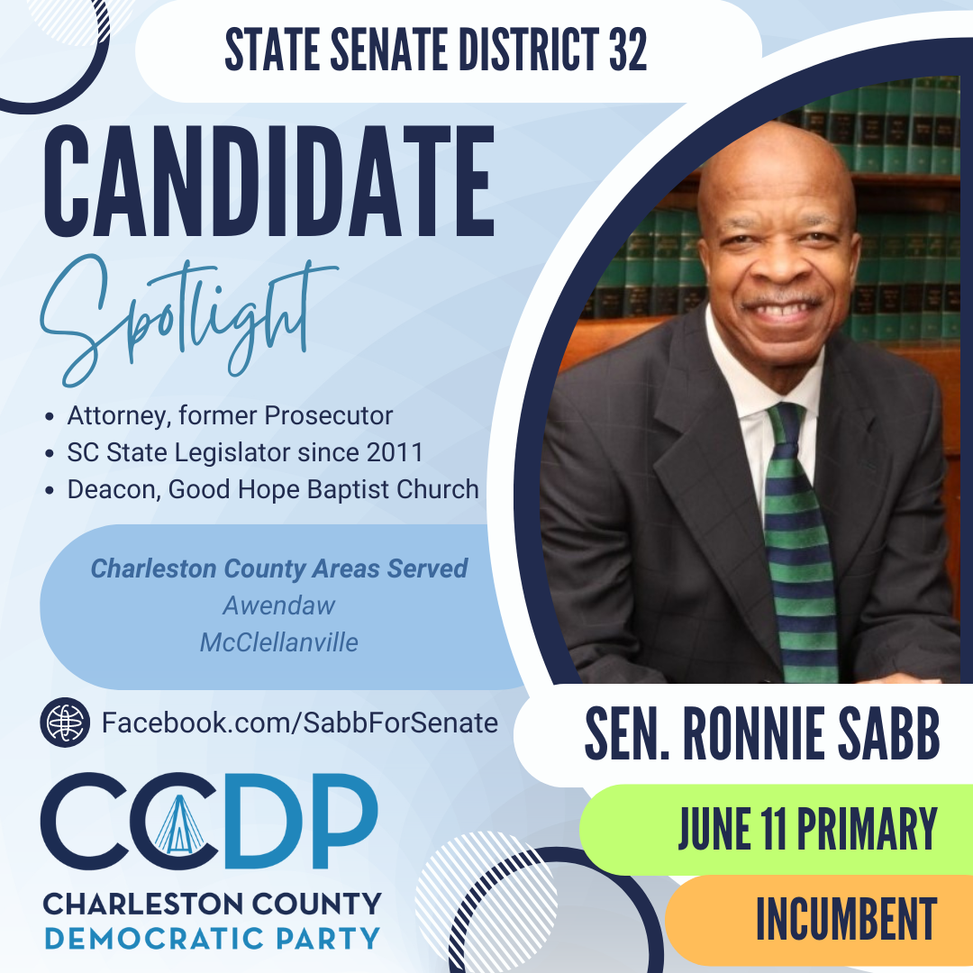 Ronnie Sabb  |  State Senate 32