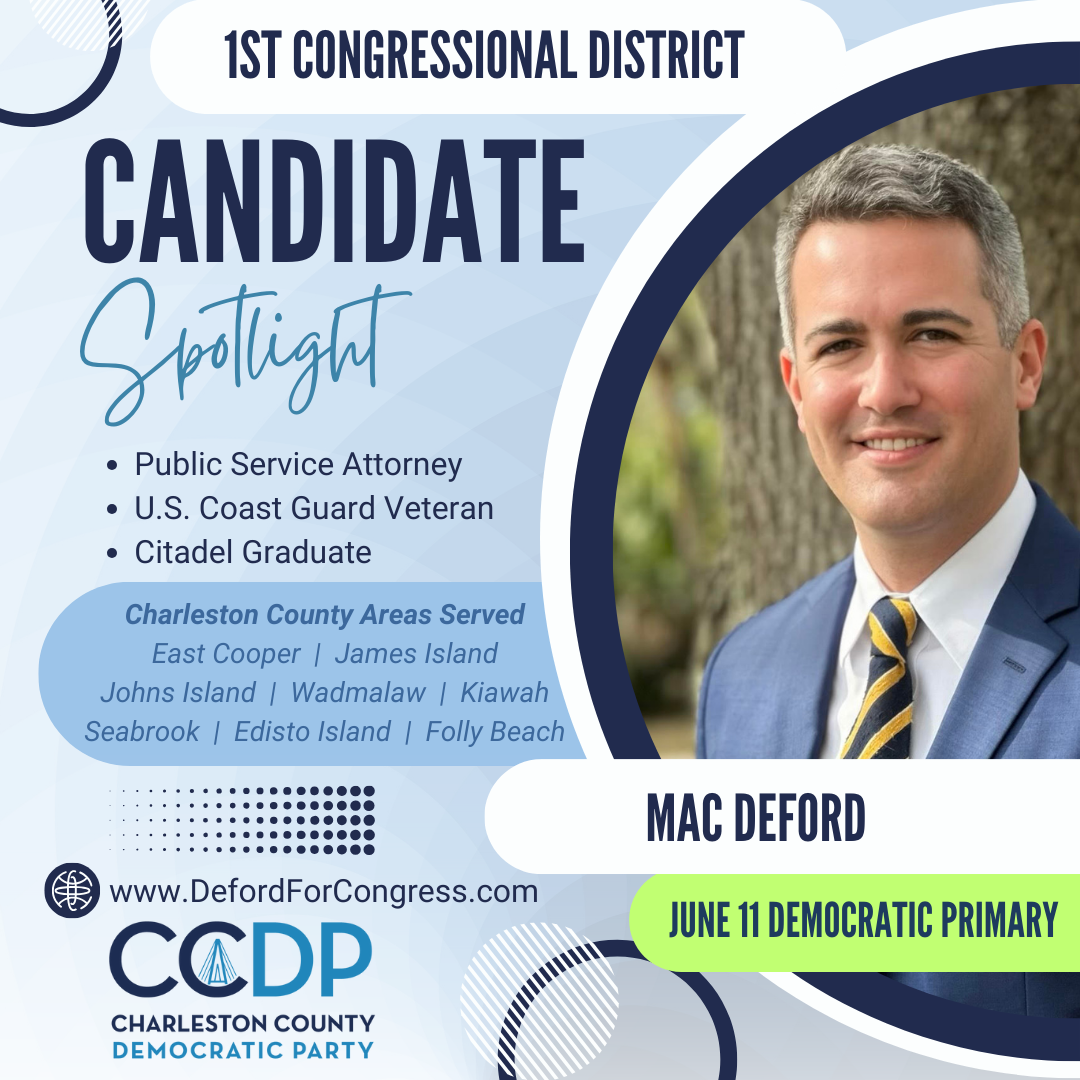 Mac Deford  |  1st Congressional
