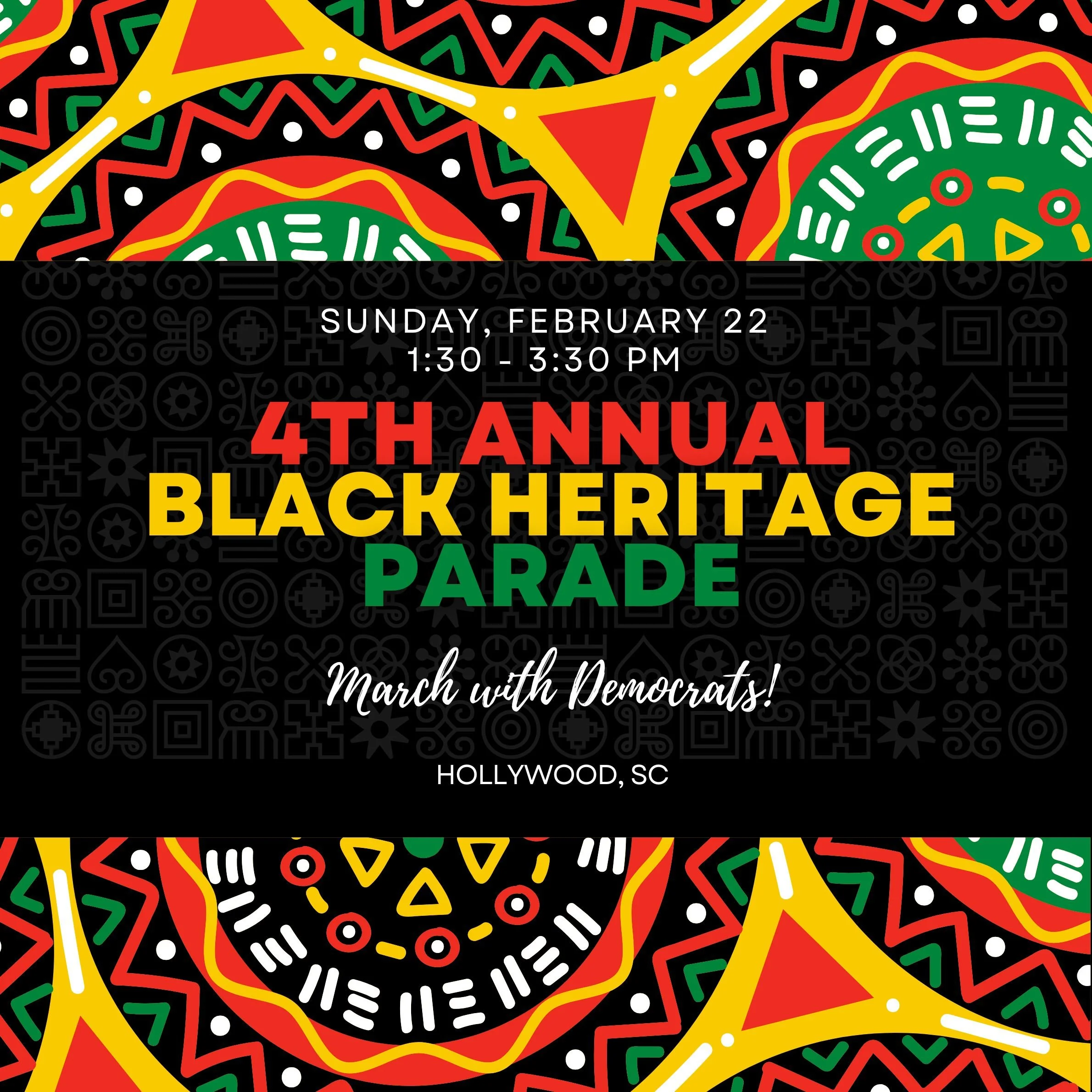 4th Annual Black Heritage Parade - March with Democrats!