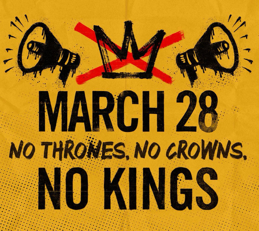 No Thrones, No Crowns, No Kings Protest