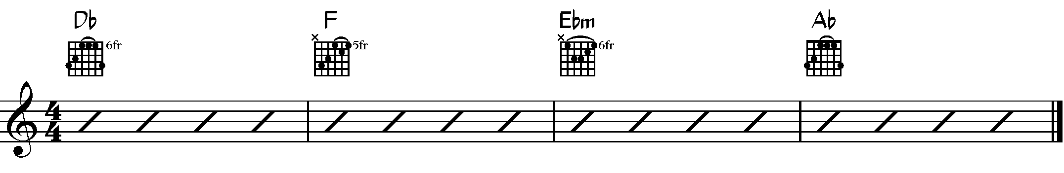 CAGED System Review Exercise #4