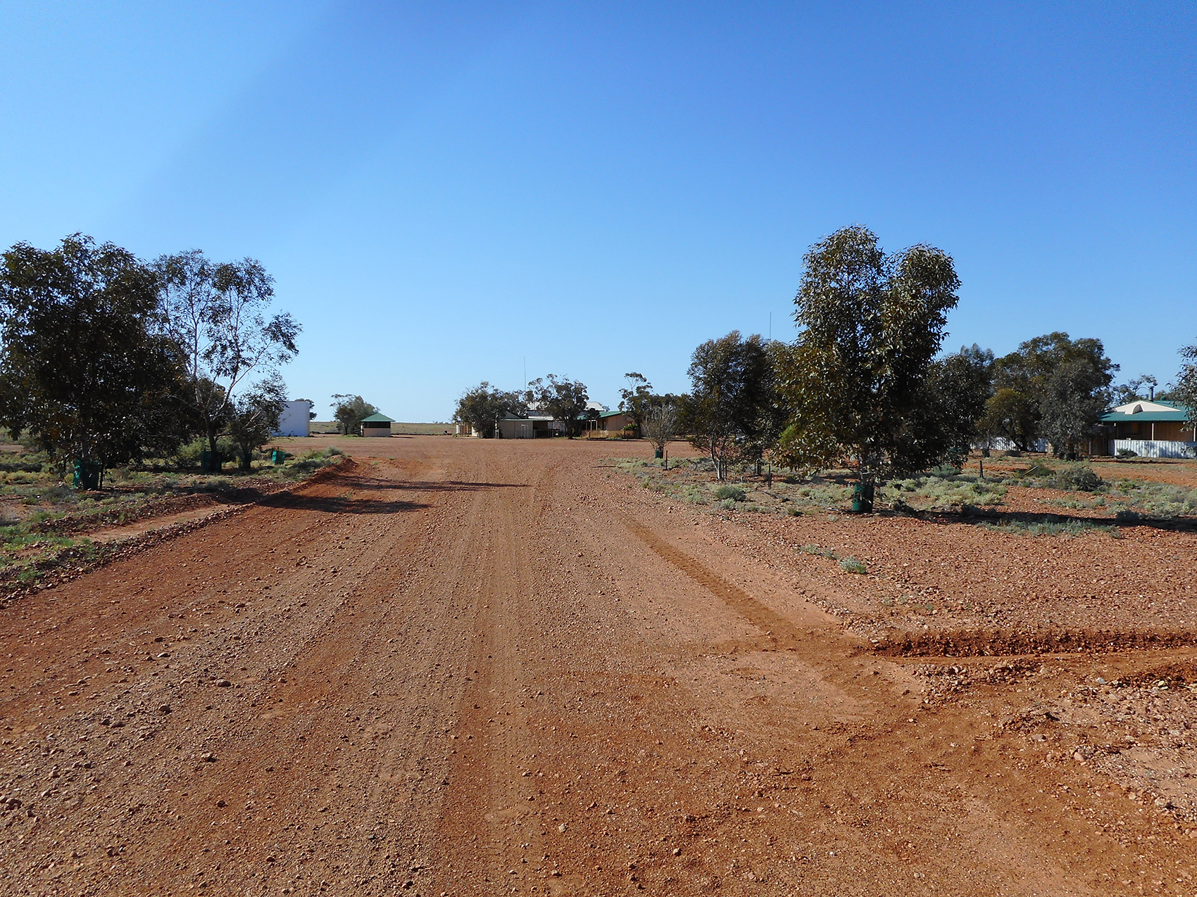 Driveway of Mt Barry Station