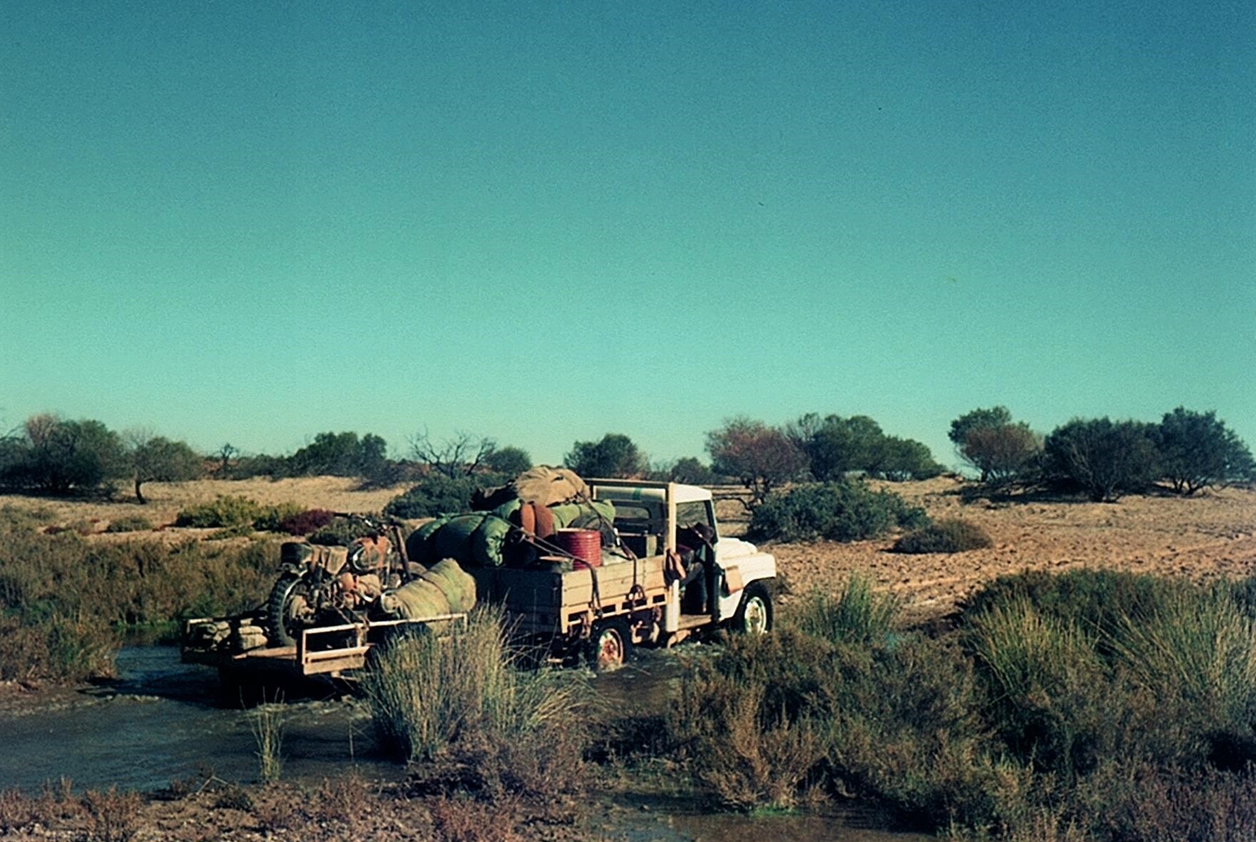 Stock camp car: Nilpinna Station 1973