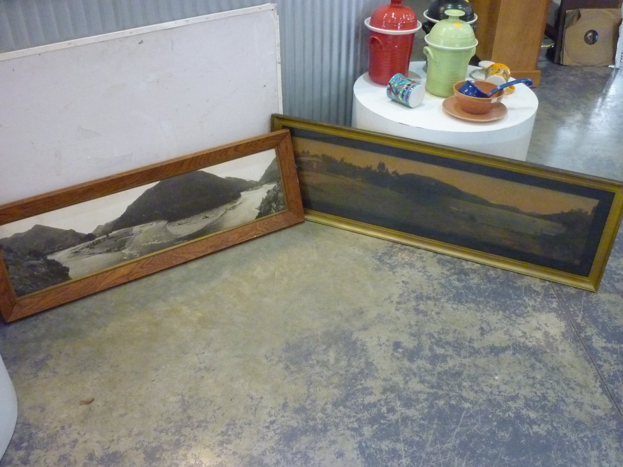 R.P.MOORE. PANORAMIC WEST COAST PHOTOS X 2
