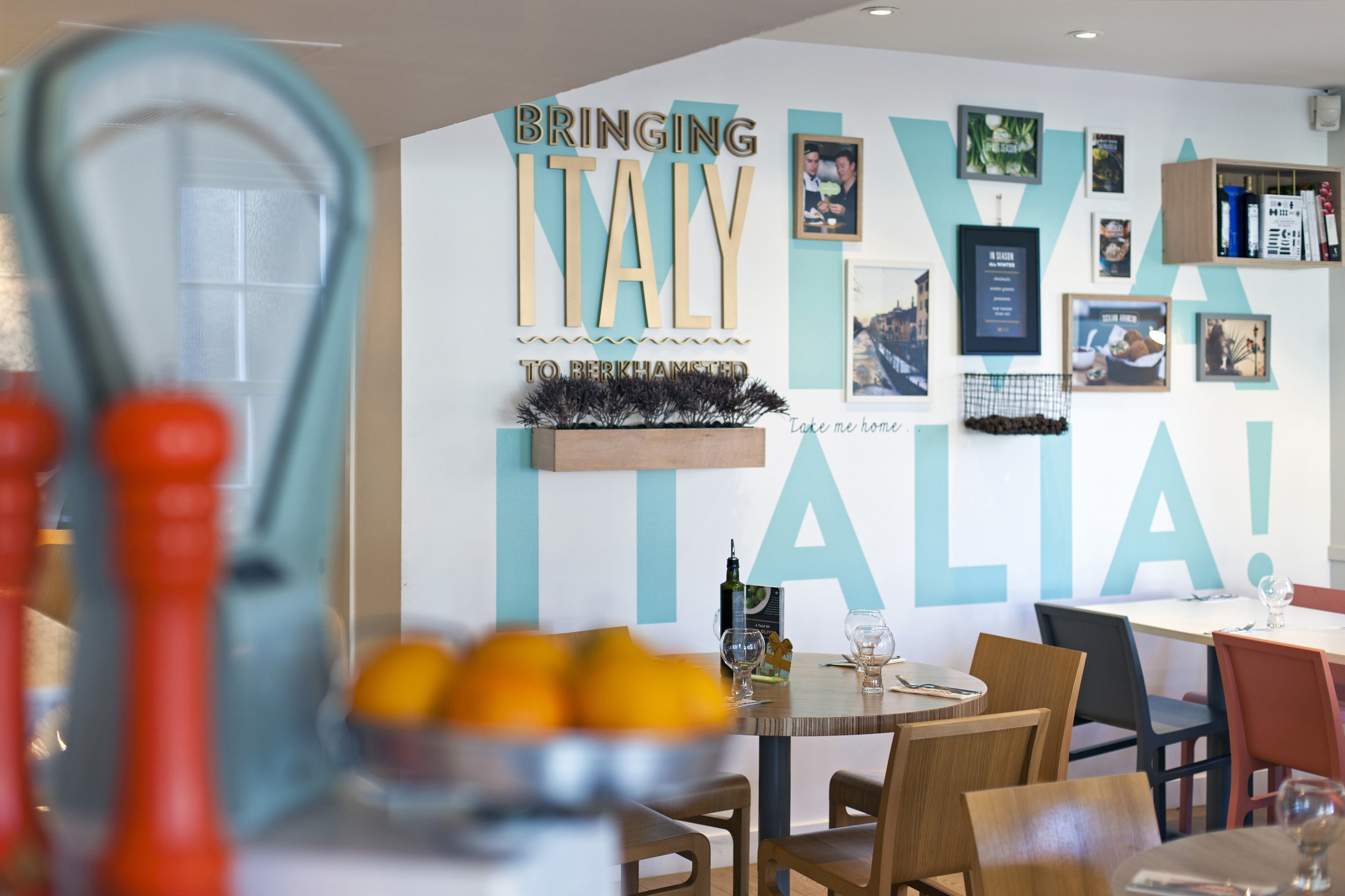 Viva Italia Cibo Wall