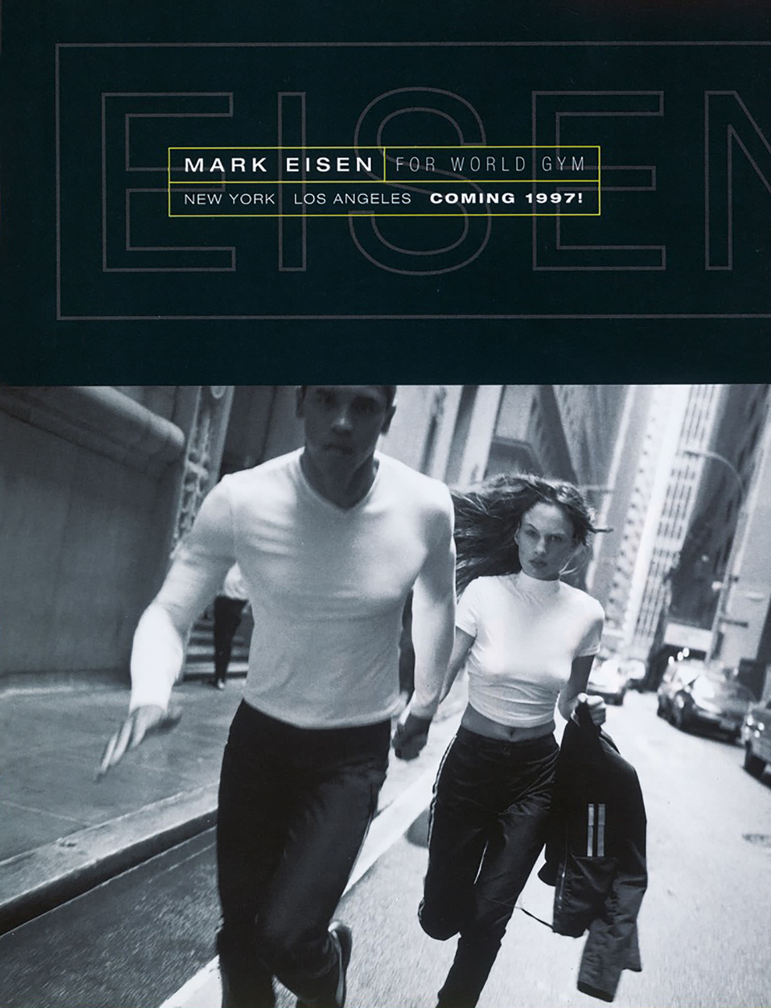 WORLD GYM Mark was commissioned to outfit the training staff of the World Gym, NYC. The collection featured techno-fabrics to meet the functional sporting needs of the athletes.
0
0
1
26
149
karen@markeiseninc.com
1
1
174
14.0
Normal
0
false
false
false
EN-US
JA
X-NONE
/* Style Definitions */
table.MsoNormalTable
{mso-style-name:"Table Normal";
mso-tstyle-rowband-size:0;
mso-tstyle-colband-size:0;
mso-style-noshow:yes;
mso-style-priority:99;
mso-style-parent:"";
mso-padding-alt:0cm 5.4pt 0cm 5.4pt;
mso-para-margin:0cm;
mso-para-margin-bottom:.0001pt;
mso-pagination:widow-orphan;
font-size:12.0pt;
font-family:Cambria;
mso-ascii-font-family:Cambria;
mso-ascii-theme-font:minor-latin;
mso-hansi-font-family:Cambria;
mso-hansi-theme-font:minor-latin;
mso-ansi-language:EN-US;}