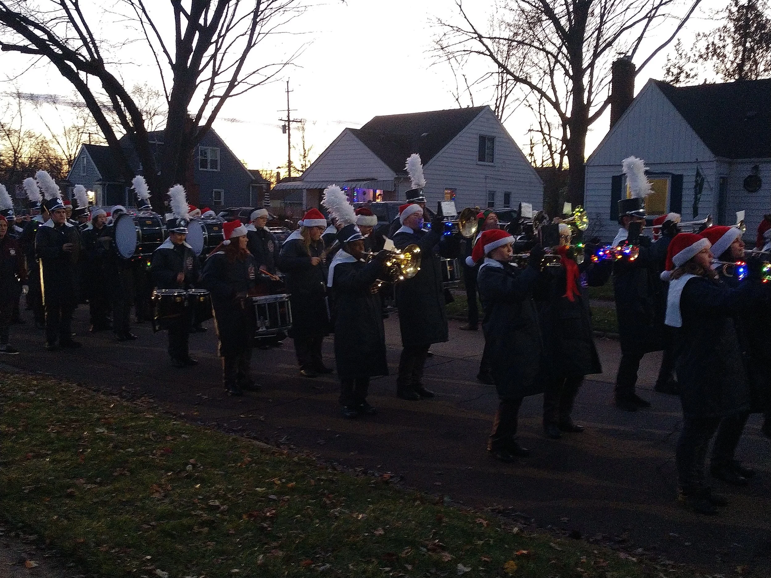 Berkley Holiday Lights Parade — Berkley Community Schools Bands