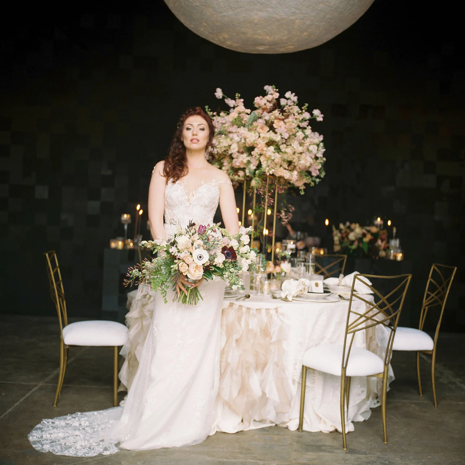 Romantic Edgy Styled Shoot — Pittsburgh Pennsylvania Wedding Florals